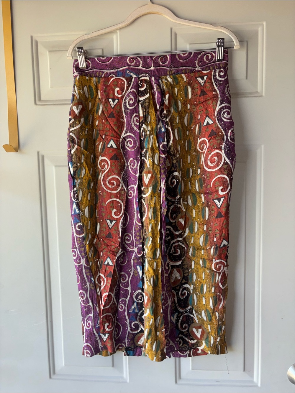 St. Michael vintage abstract skirt size 16
